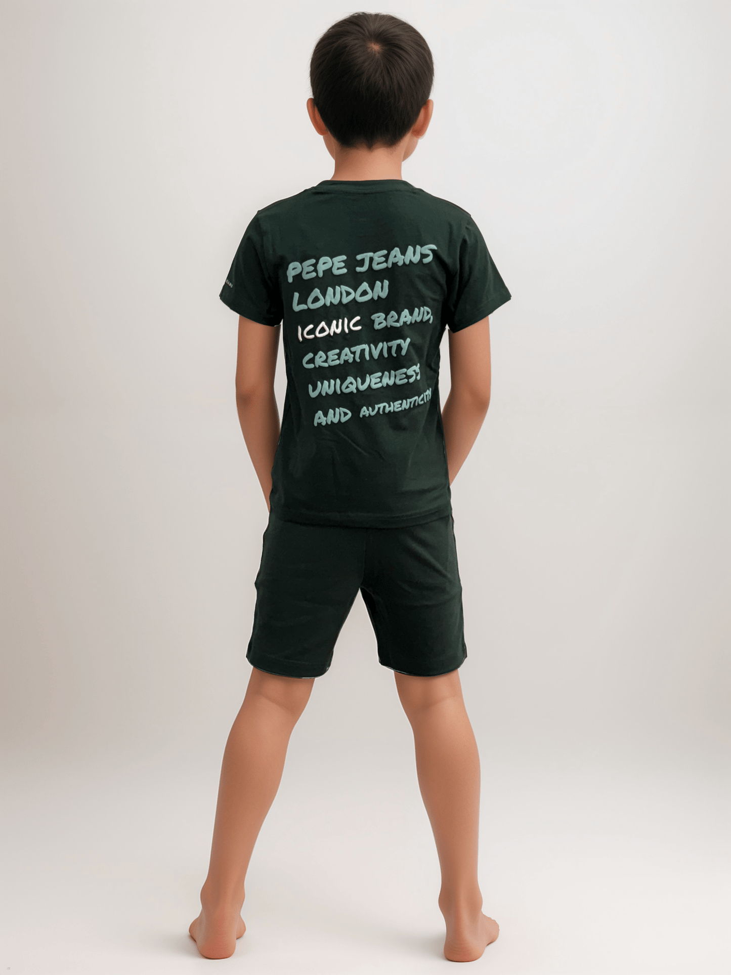 חליפה לבנים בצבע ירוק זית  Pepe Jeans