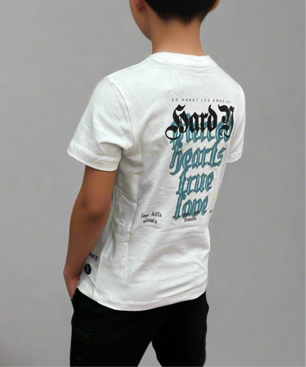 חליפה לבנים Ed Hardy