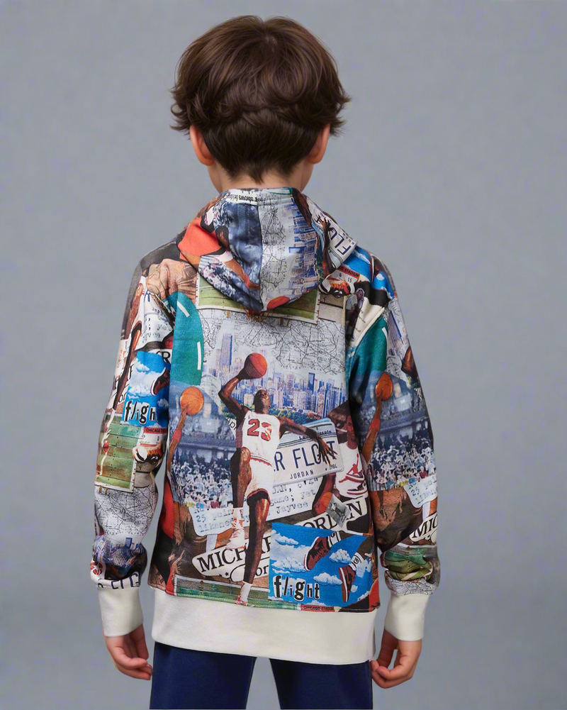 קפוצ׳ון מקושקש מבית ג׳ורדן לילדים | MJ Brooklyn