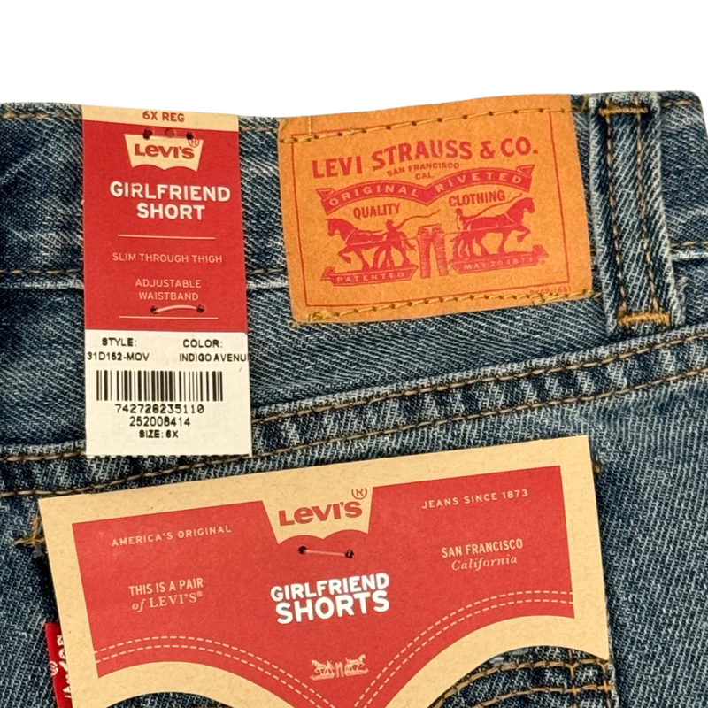 שורט ג'ינס קצר לבנות