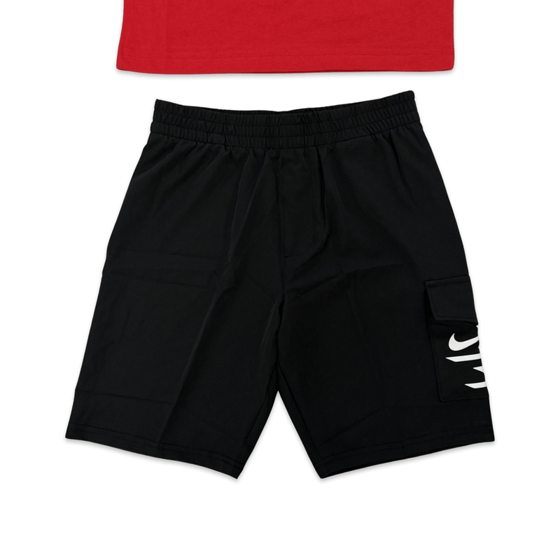 חליפת שתי חלקים קצרה לבנים נוער