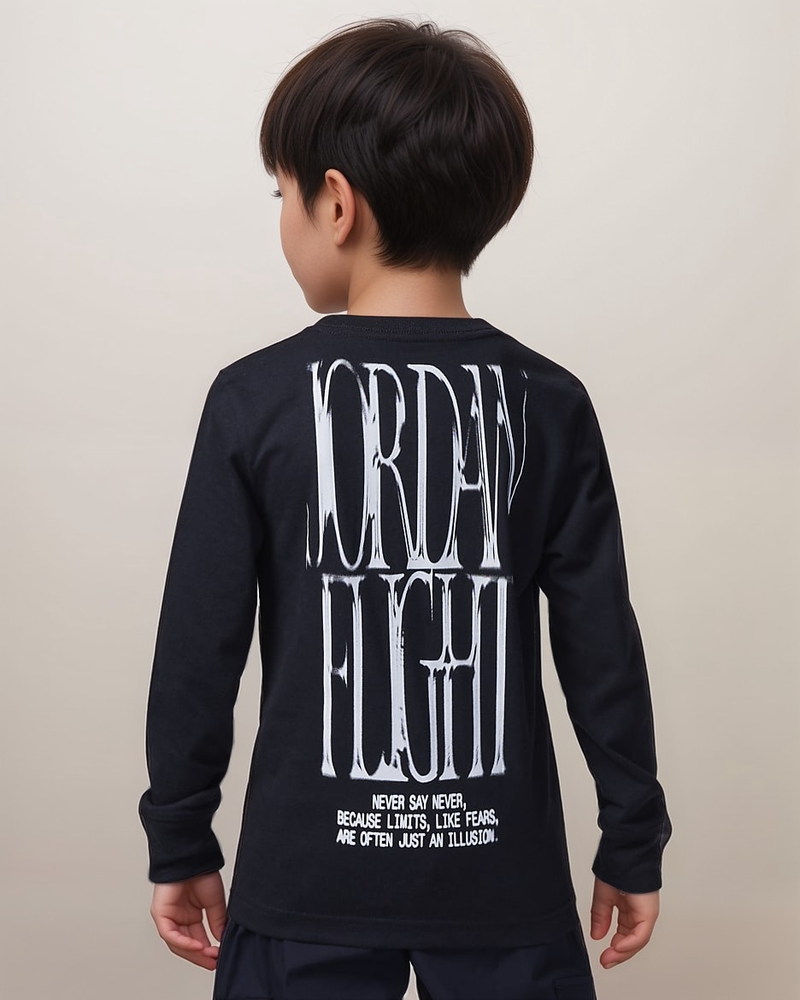 חולצה ארוכה לילדים מבית ג׳ורדן- .M.J