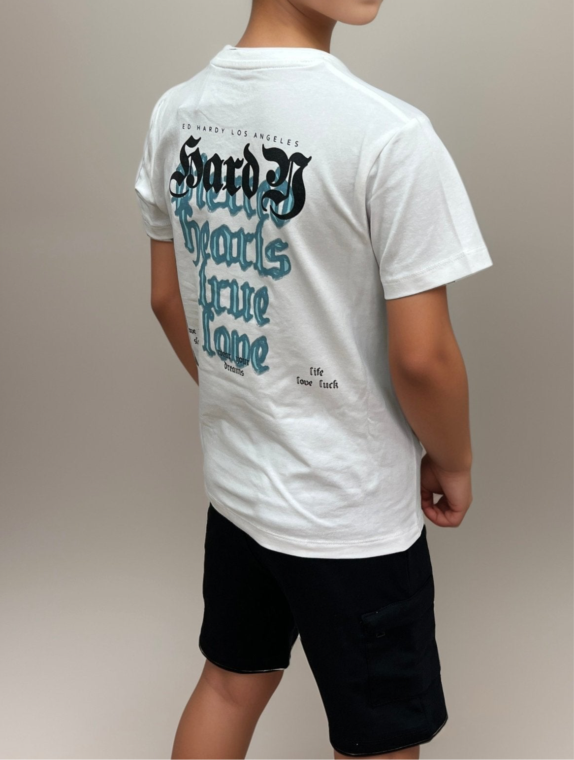 חליפה לבנים Ed Hardy