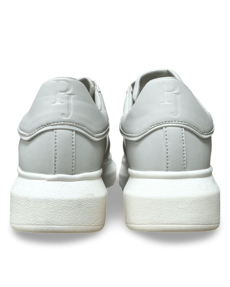 נעלי סניקרס בעיצוב משולב עם רשת לנשים