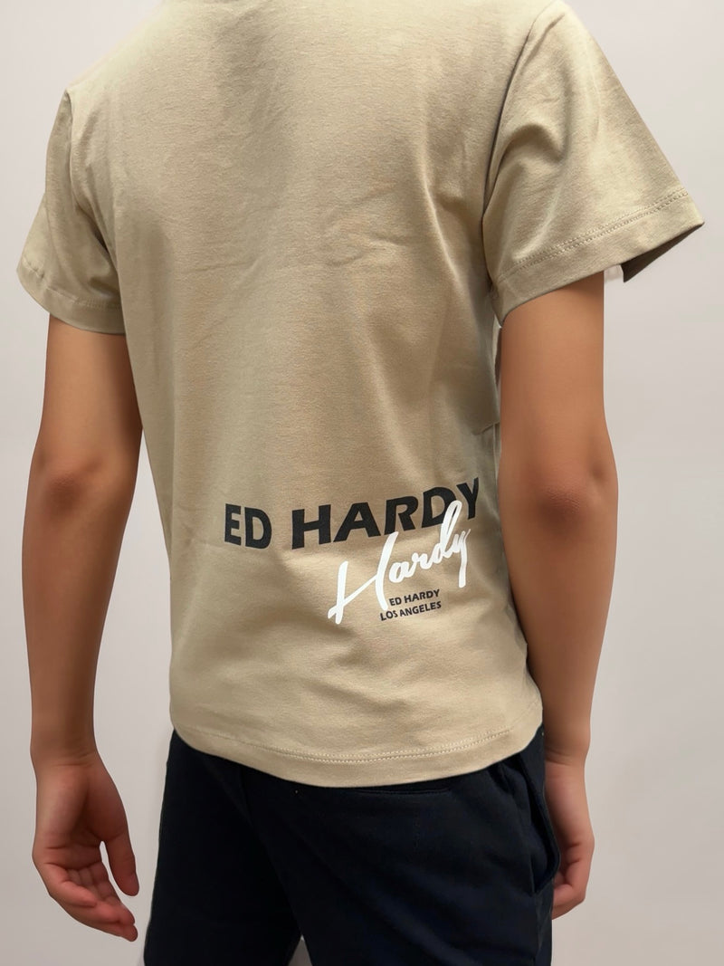 חליפה לבנים Ed Hardy