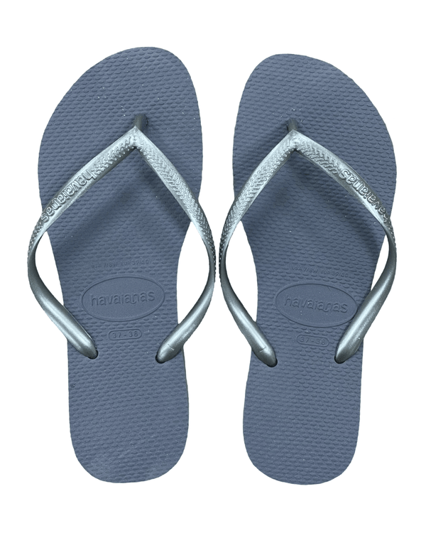 כפכפים לנשים havaianas Slim- Steel Gray