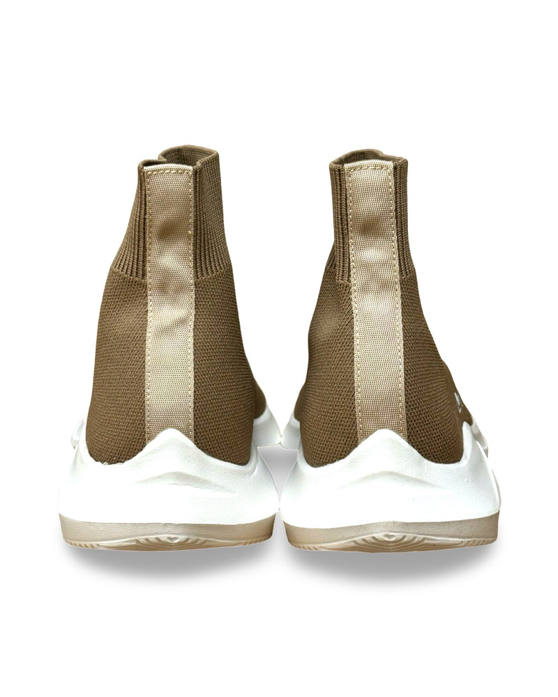 נעלי סניקרס גבוהות לנשים בשני צבעים