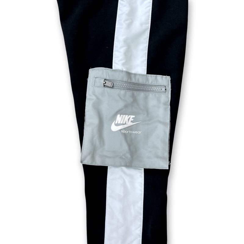 מכנס דגמח עם כיס אפור מרוכסן