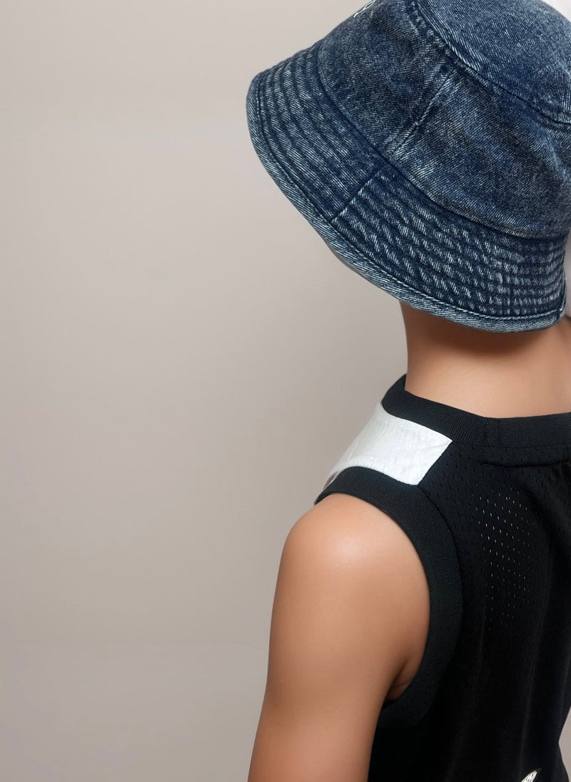 כובע באקט ג׳ינס לילדים - Fila