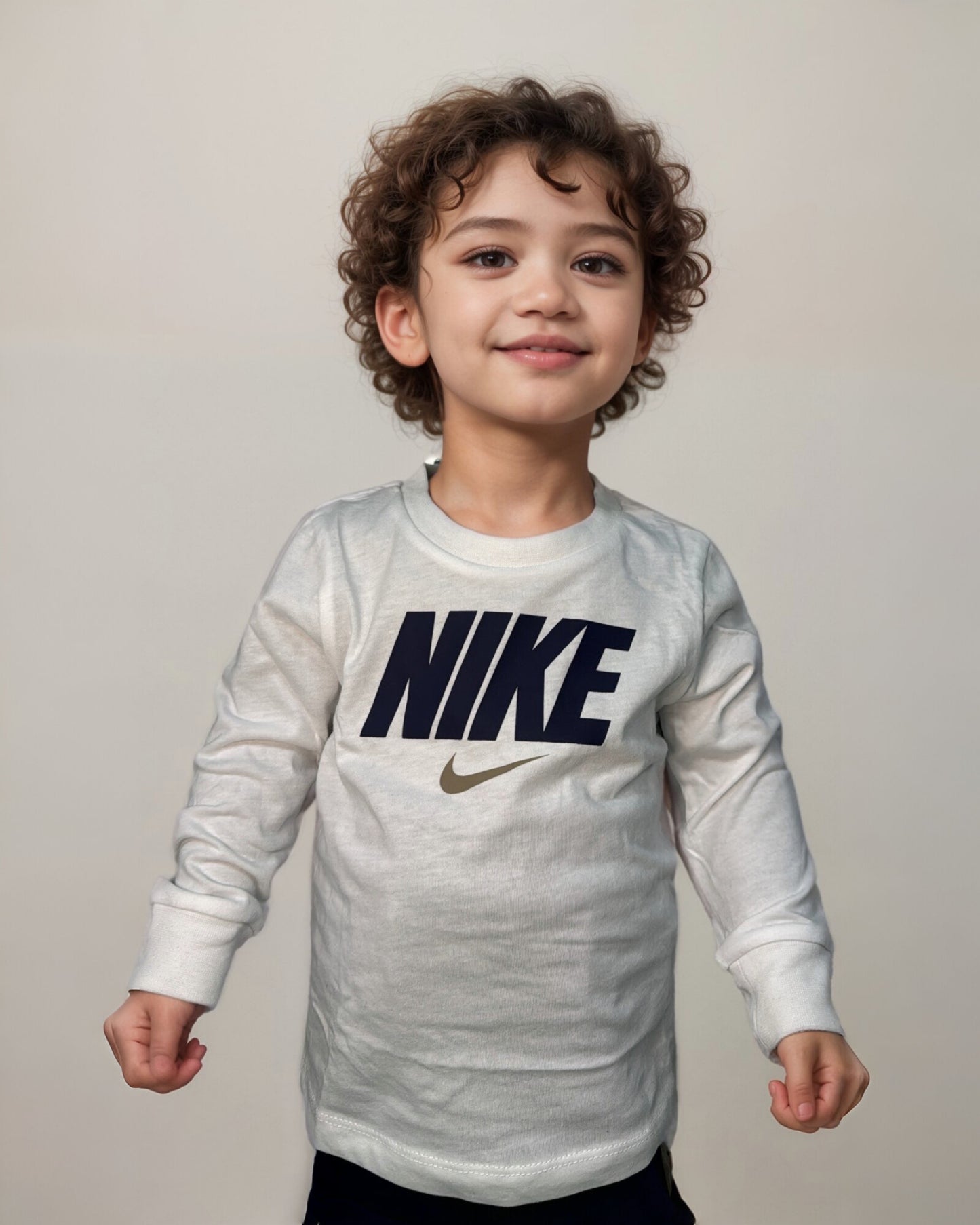 סט שתי חלקים עם חולצה ארוכה מבית נייקי | לתינוק