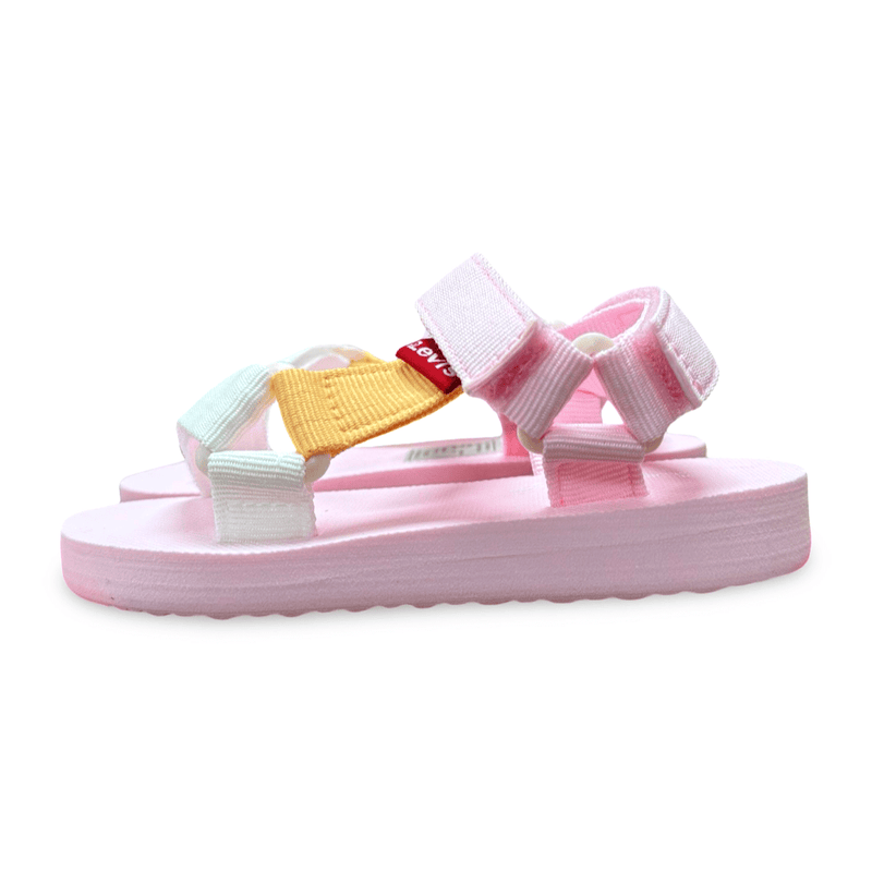 סנדלי קיץ ורודות לבנות