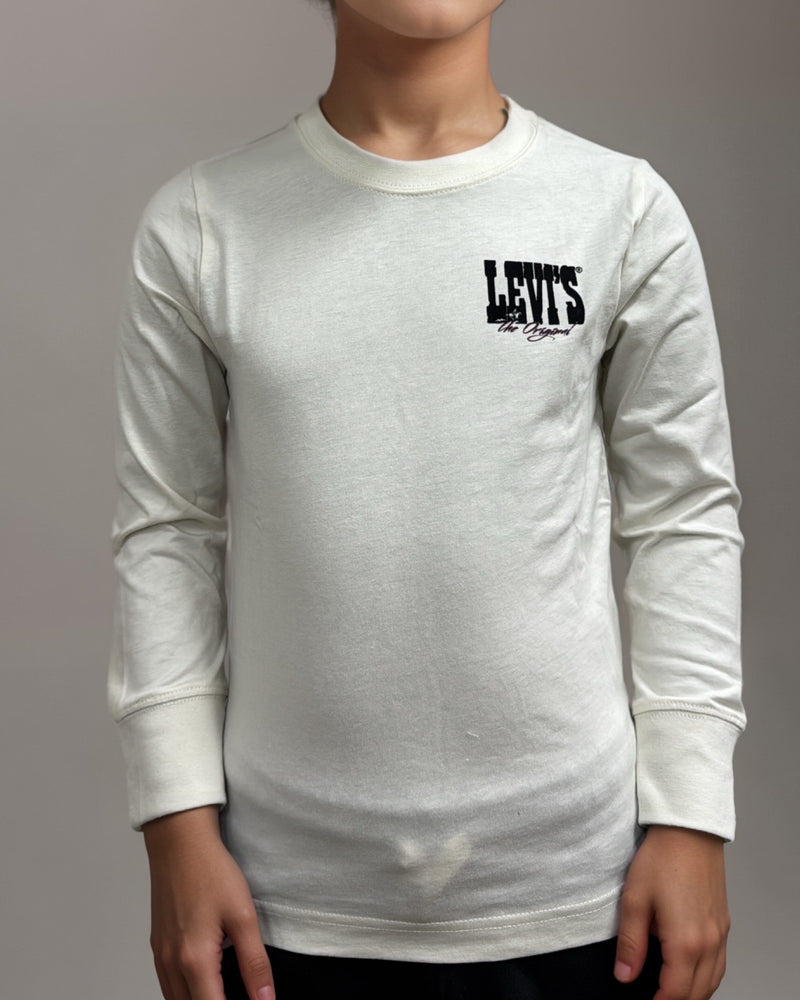 חולצת לוויס ארוכה עם ציור של קאבויים בגב | לילדים