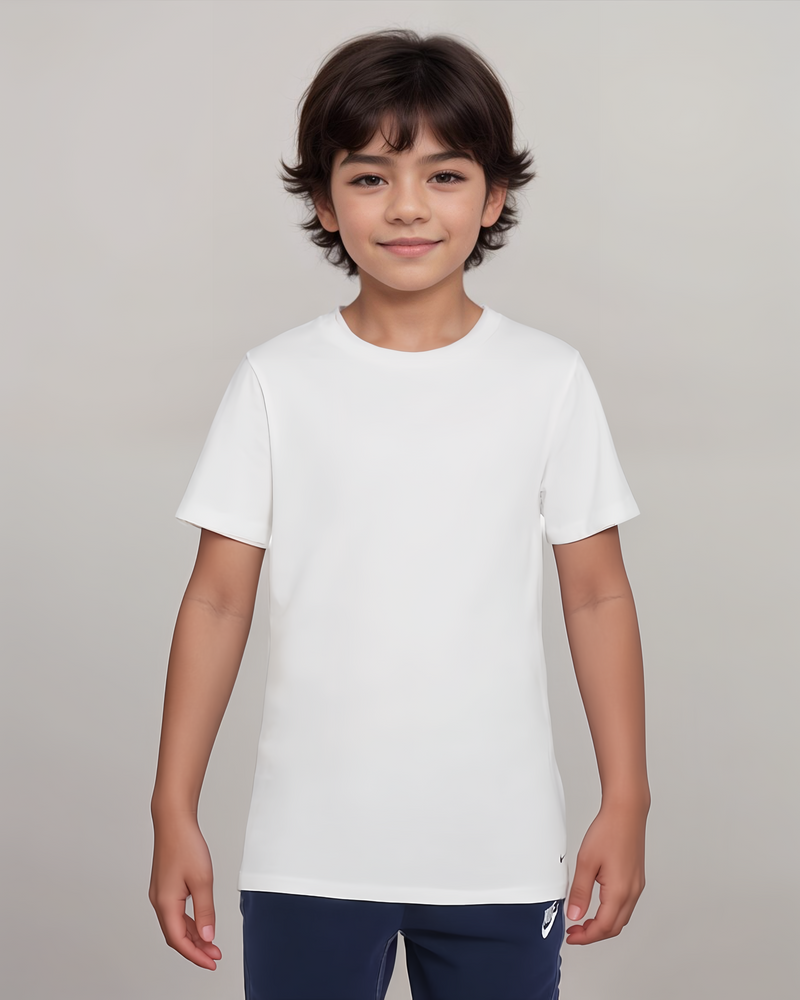 מארז 2 חולצת נייקי טי-שירט | צווארון עגול לנערים