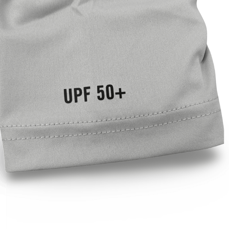 חליפת שתי חלקים קצרה לבנים בצבע צהוב ואפור