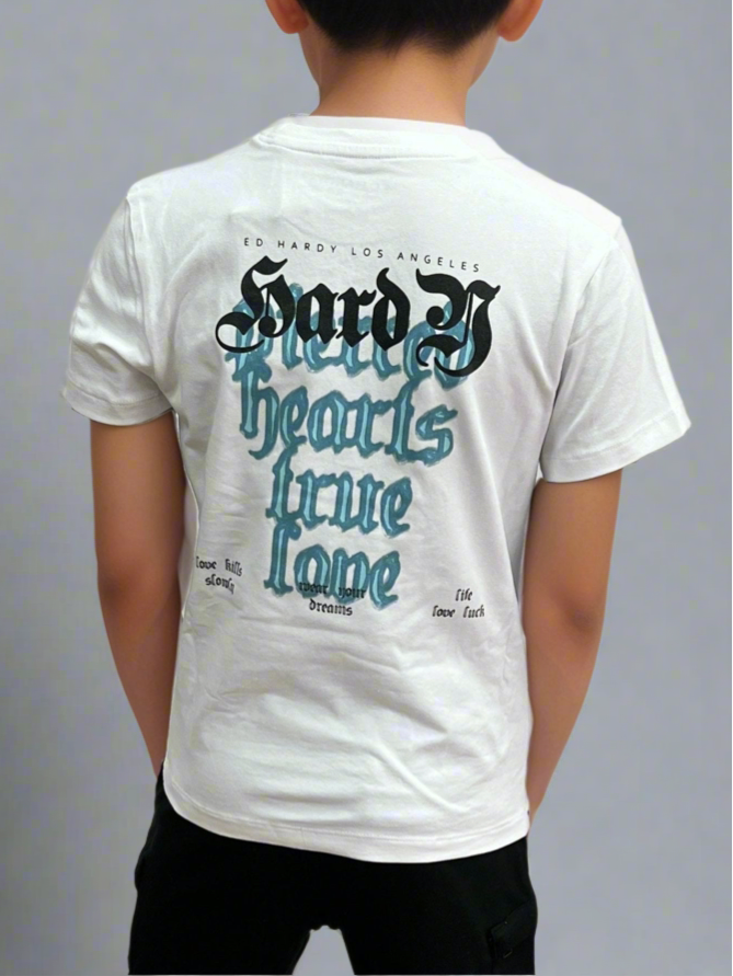 חליפה לבנים Ed Hardy