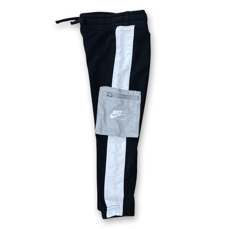 מכנס דגמח עם כיס אפור מרוכסן