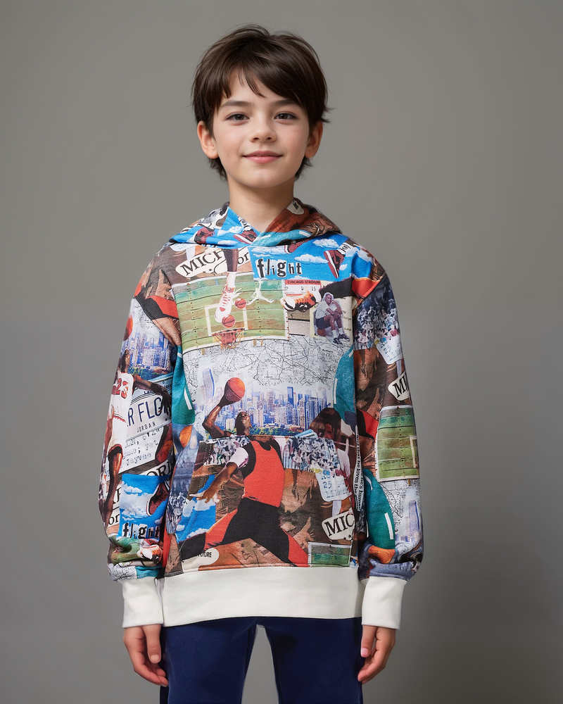 קפוצ׳ון מקושקש מבית ג׳ורדן לילדים | MJ Brooklyn