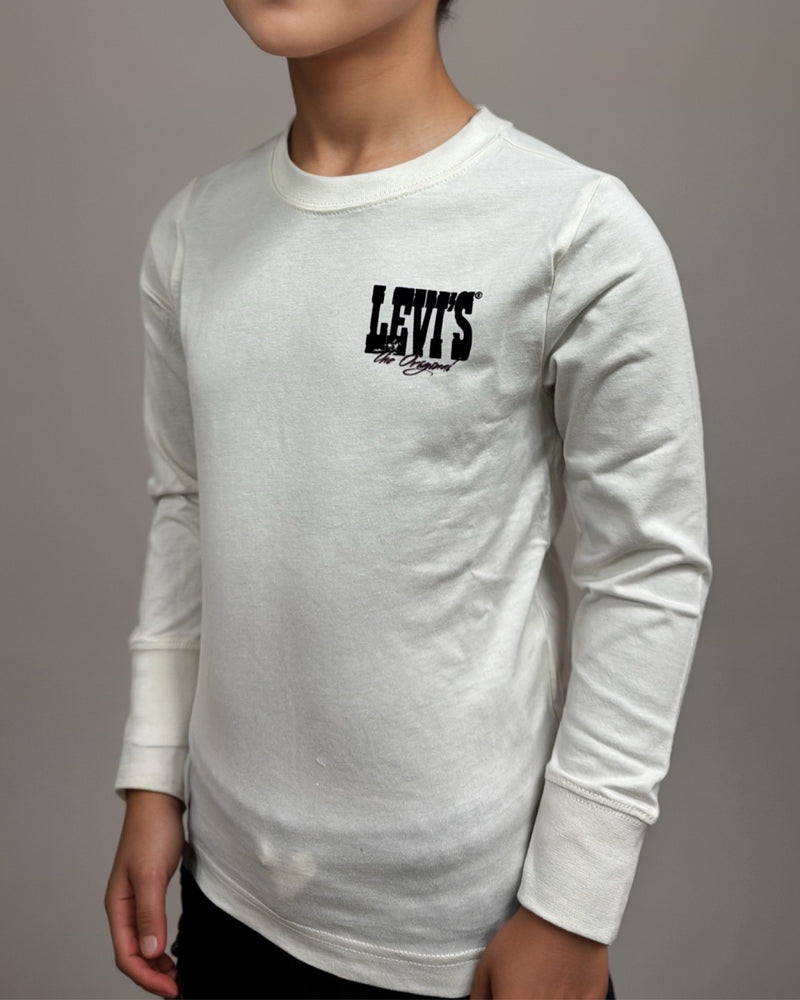 חולצת לוויס ארוכה עם ציור של קאבויים בגב | לילדים