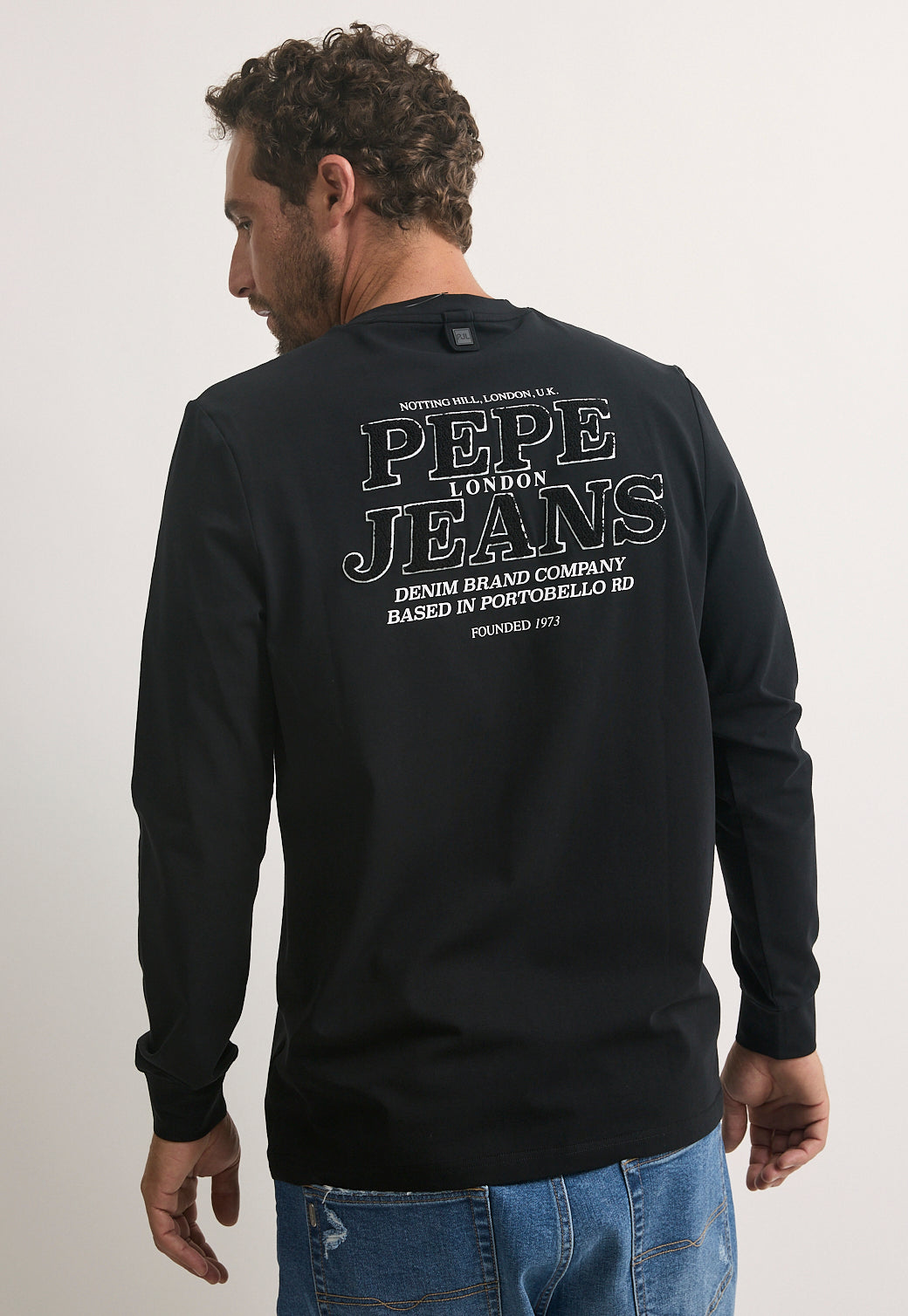 טי-שירט ארוך לגברים מבית פפה ג'ינס