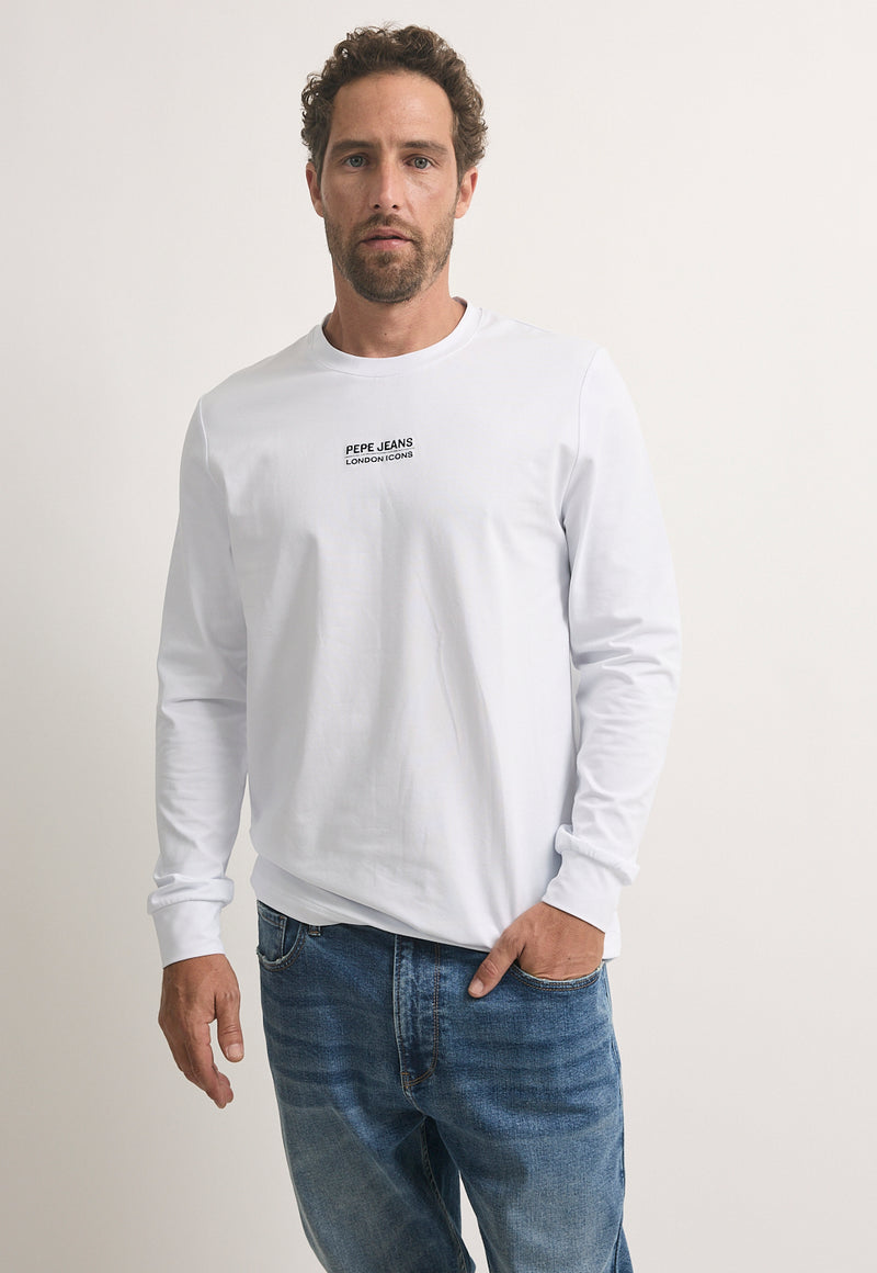 טי-שירט ארוך לגברים מבית פפה ג'ינס