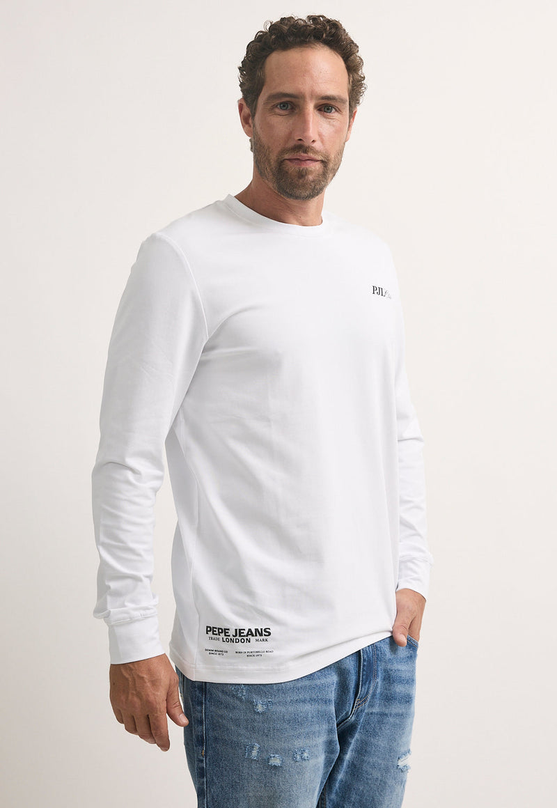 טי-שירט ארוך לגברים מבית פפה ג'ינס