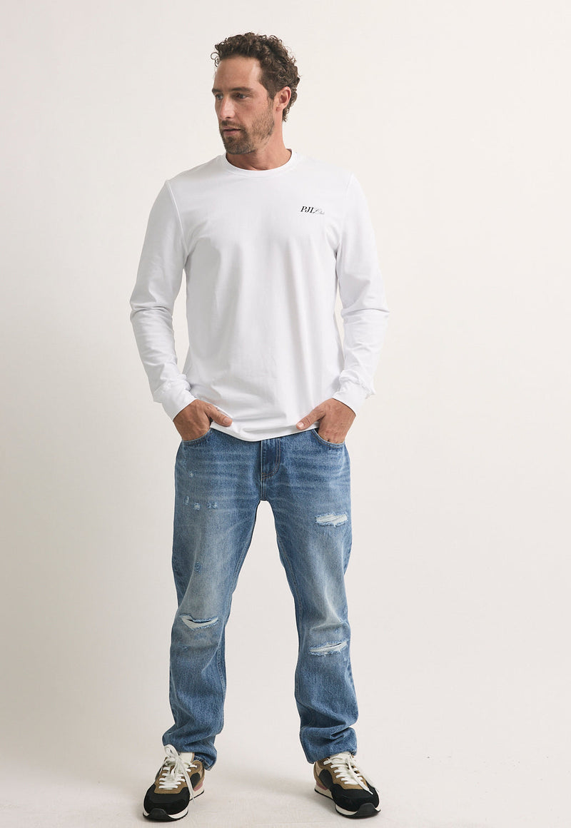 טי-שירט ארוך לגברים מבית פפה ג'ינס