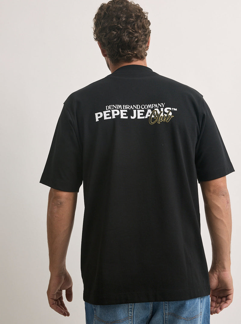 טי-שירט קצר לגברים מבית פפה ג'ינס