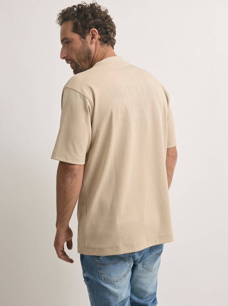 טי-שירט קצר לגברים מבית פפה ג'ינס