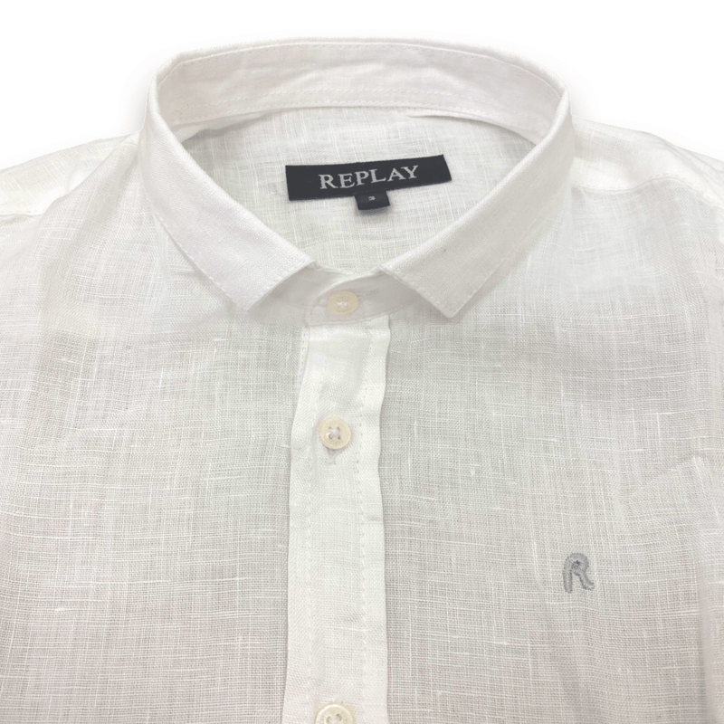 מכופתרת ארוכה לבנים