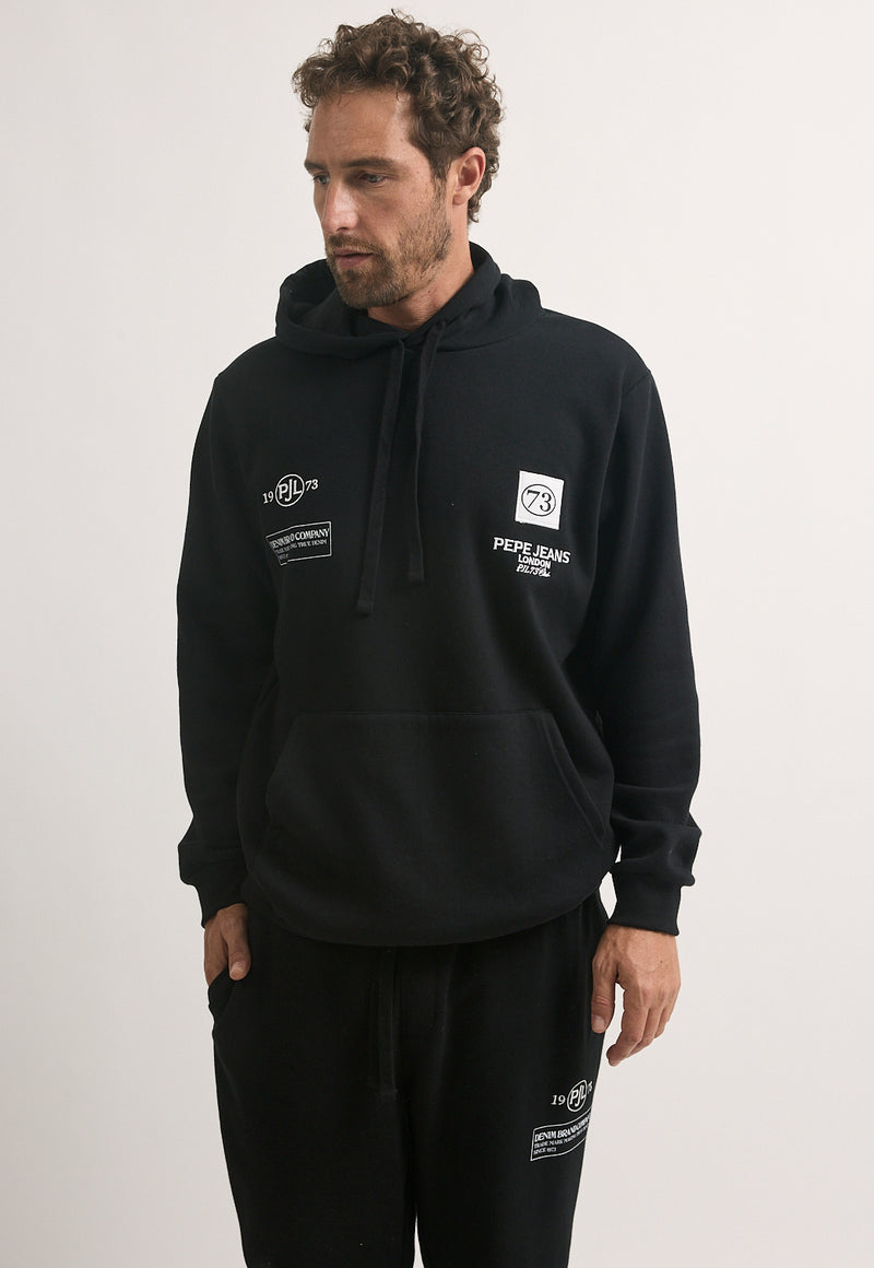 סווטשירט/קפוצ'ון לגברים מבית פפה ג'ינס