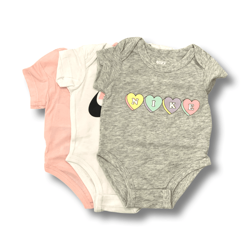 סט שלישיית בגדי גוף לבייבי