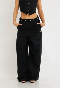 מכנסיים ארוכים מפשתן לנשים מבית ריפליי